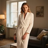 ​​Women's Lyocell Bathrobe Nightgown